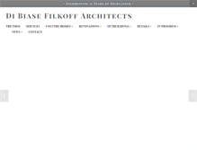 Tablet Screenshot of dibiasefilkoff.com